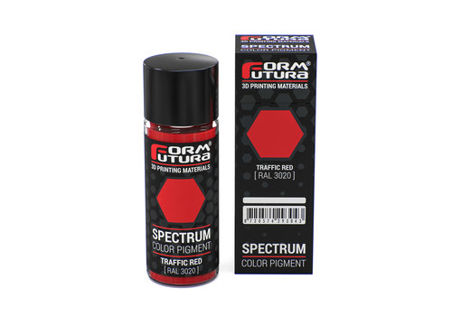  FormFutura Spectrum Color Pigment - Traffic Red RAL 3020 - 25 gram 