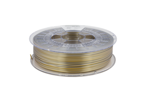  PrimaCreator PLA DUO-colour - Zilver/Goud,  750 gram glossy Chameleon filament 