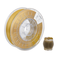 thumb-PLA DUO-colour - Silver/Gold, 750 grams glossy Chameleon filament-4