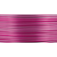 thumb-PLA DUO-colour - Silver/Raspberry,  750 gram glossy Chameleon filament-2