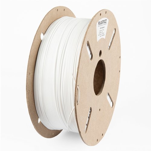  Plasticz PLA “ECO-pack” 1KG Traffic White / WIT - RAL 9016 - 1 KG filament 