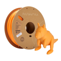 thumb-PolyTerra™ PLA Sunrise Orange - Pantone 715, 1KG 3D filament-6