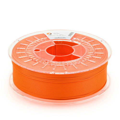  Extrudr PLA NX2 - Matt - Neon Orange - RAL 2005, 1KG enhanced PLA filament 