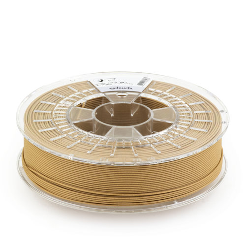  Extrudr PLA WOOD - Natural RAL 1013,  800 gram met hout vezels gevuld PLA filament 