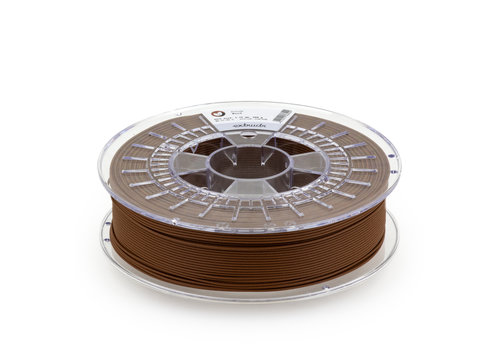 Extrudr PLA WOOD - Brown RAL 8007,  800 grams wood fibre filled PLA filament 
