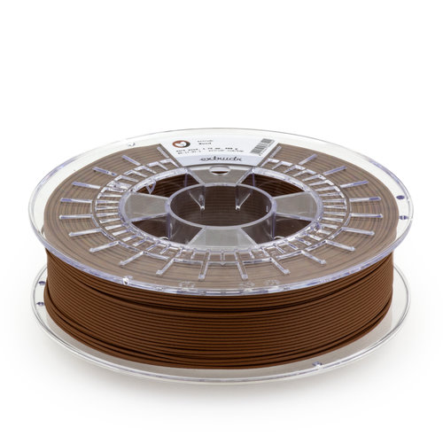  Extrudr PLA WOOD - Brown RAL 8007,  800 grams wood fibre filled PLA filament 