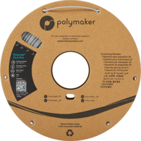 thumb-PolyLite™ PLA PRO - grijs, 1 KG professional Jam Free 3D filament-3