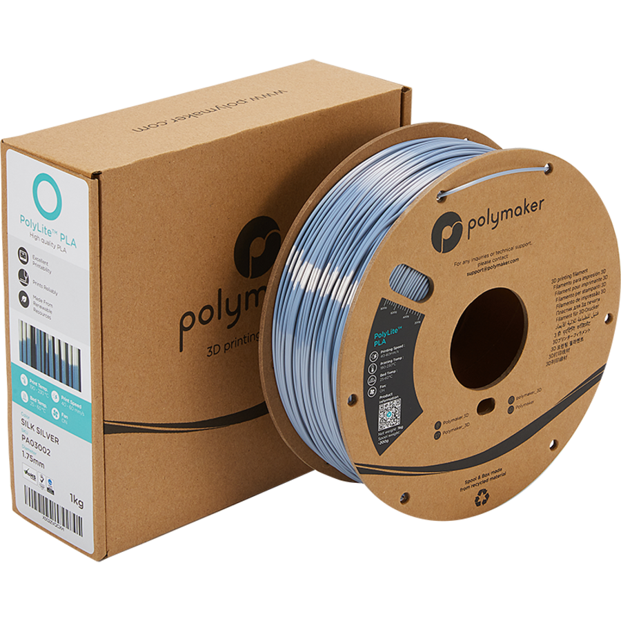 PolyLite™ PLA SILK Gold, 1 KG Jam Free 3D filament-5