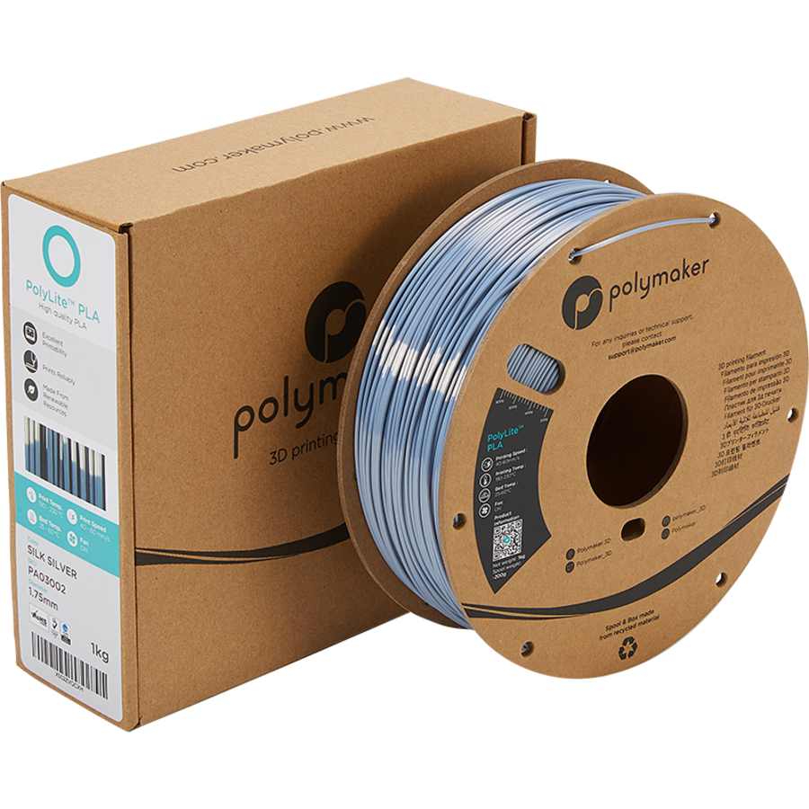 PolyLite™ PLA SILK Goud, 1 KG Jam Free 3D filament-5