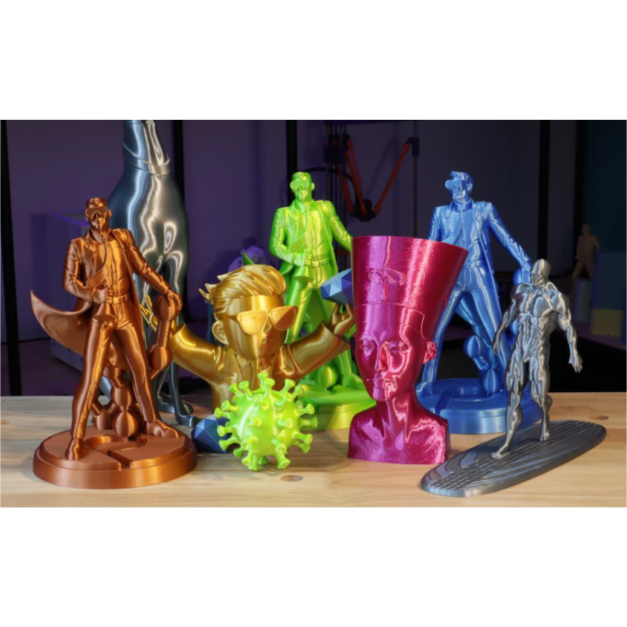 PolyLite™ PLA SILK Bronze, 1 KG Jam Free 3D filament-3
