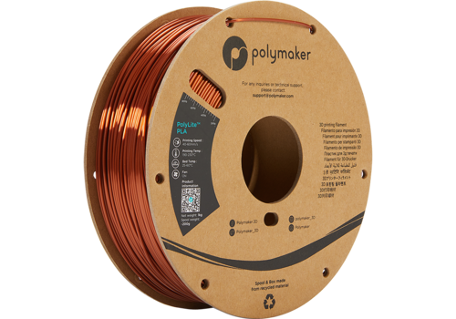  Polymaker PolyLite™ PLA SILK Brons, 1 KG Jam Free 3D filament 