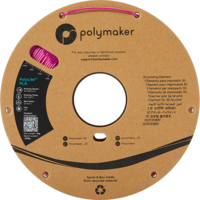 thumb-PolyLite™ PLA SILK Magenta, 1 KG Jam Free 3D filament-4