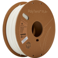 thumb-PolyTerra™ PLA PLUS - WIT, mat, verbeterd PLA, 1KG 3D filament-1