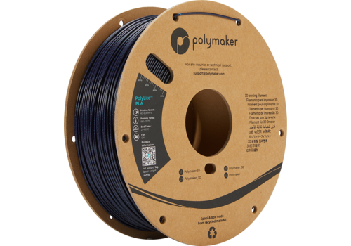  Polymaker PolyLite™ PLA GALAXY Dark Blue, 1 KG Jam Free 3D filament 