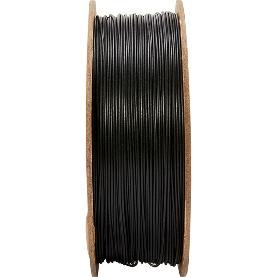 PolyTerra™ PLA PLUS - BLACK, matte, enhanced PLA, 1KG 3D filament-2