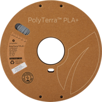 thumb-PolyTerra™ PLA PLUS - GREY, matte, enhanced PLA, 1KG 3D filament-7