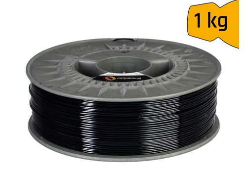  Fillamentum PETG Black Soul/zwart, 1 KG 3D-filament 