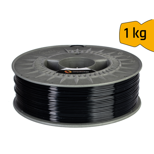  Fillamentum PETG Black Soul/zwart, 1 KG 3D-filament 