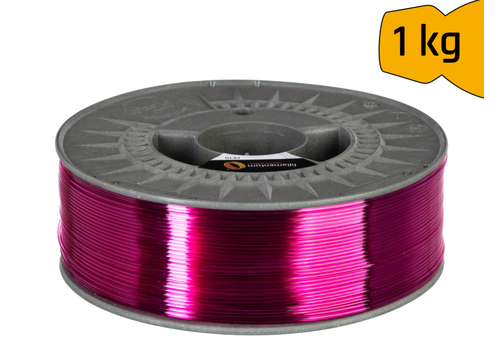  Fillamentum PETG Pink Lollipop/roze Transparent, 1 KG 3D-filament 