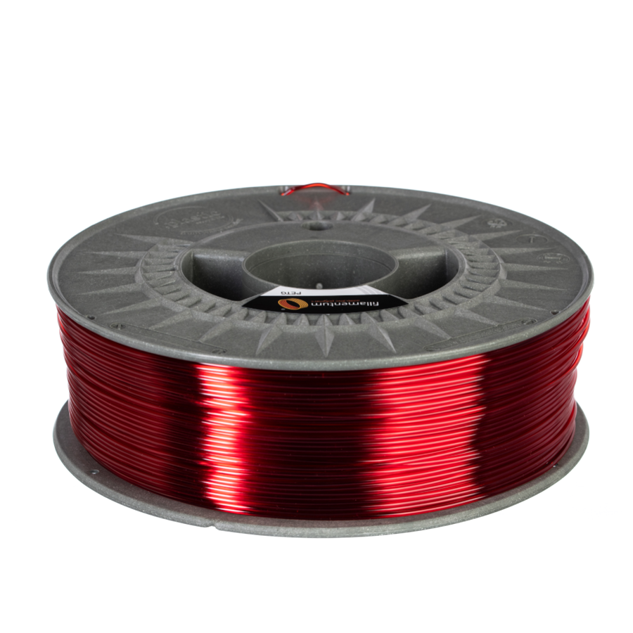 PETG Red Hood Transparent, 1 KG 3D-filament-3