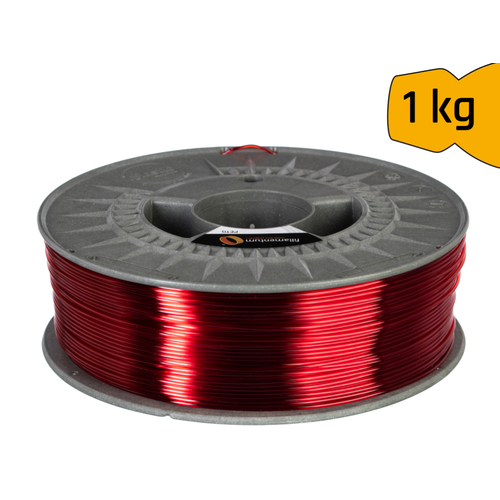  Fillamentum PETG Red Hood/rood Transparent, 1 KG 3D-filament 