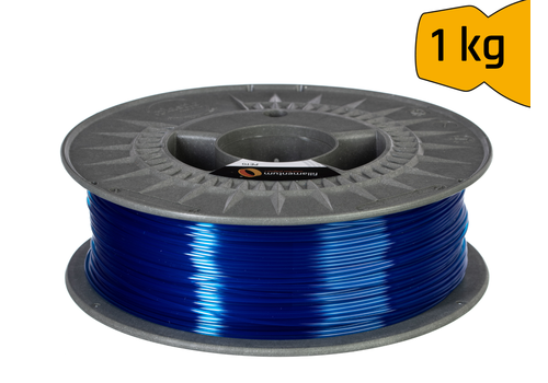  Fillamentum PETG Deep Sea/blauw Transparent, 1 KG 3D-filament 