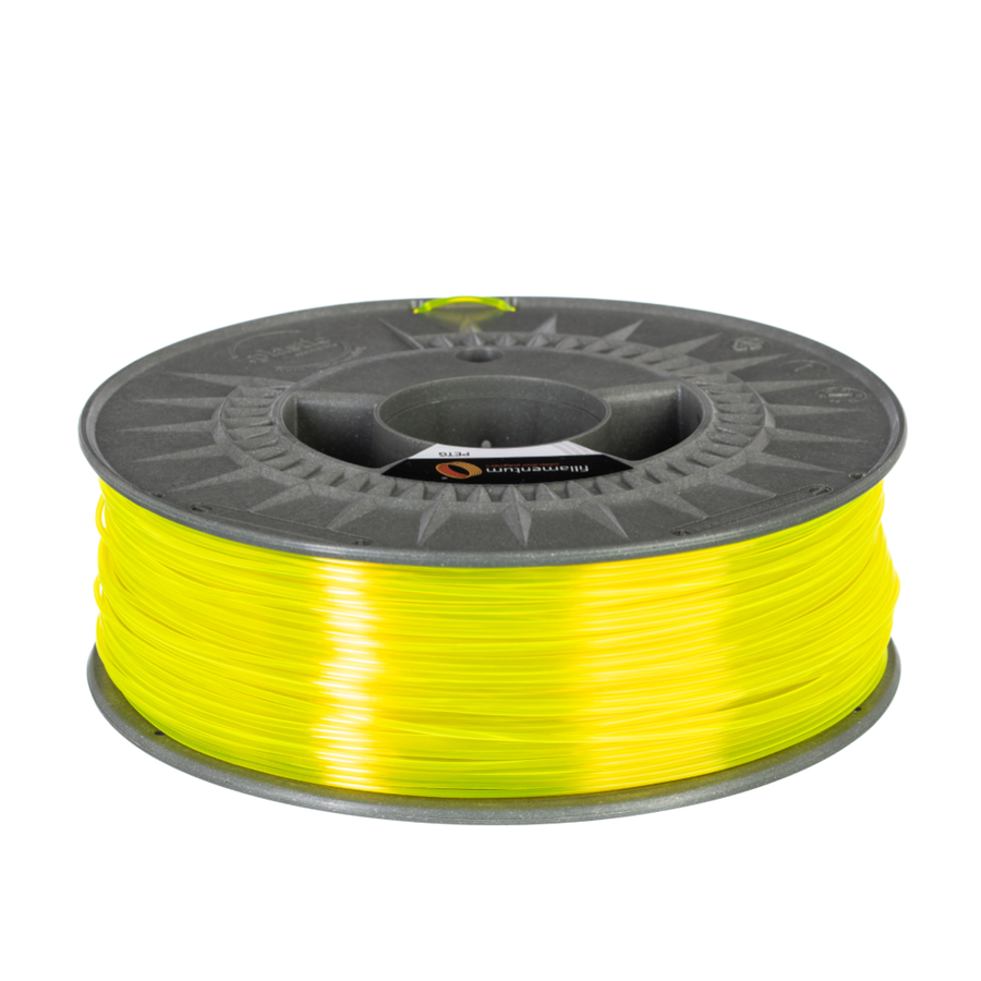 Ontrouw jazz eiland Fillamentum PETG Neon Yellow/geel Transparent, 1 KG 3D-filament - Plasticz