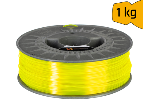  Fillamentum PETG Neon Yellow/geel  Transparent, 1 KG 3D-filament 