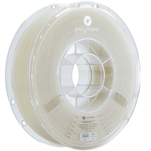  Polymaker PolyCast™ 3D filament for casting and molding 