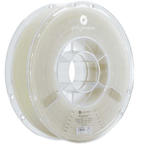  Polymaker PolyCast™ 3D filament voor gieten en mallen 