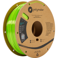 thumb-PolyLite™ PLA SILK Lime, 1 KG Jam Free 3D filament-1