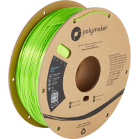 thumb-PolyLite™ PLA SILK Lime, 1 KG Jam Free 3D filament-7