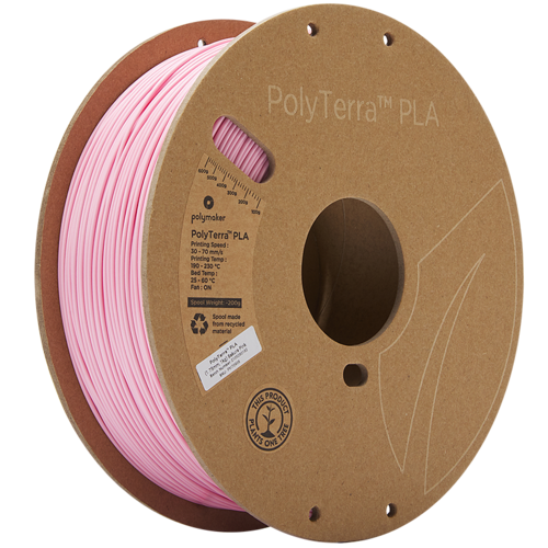  Polymaker PolyTerra™ PLA Sakura Pink, 1KG 3D filament 