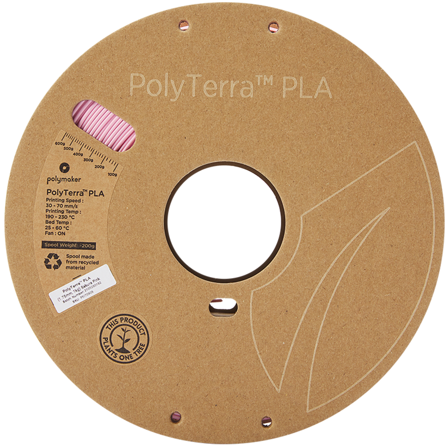 PolyTerra™ PLA Sakura Pink, 1KG 3D filament-7