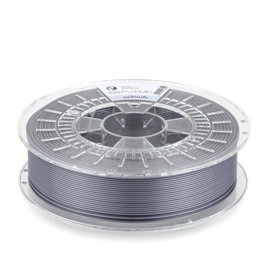 BioFusion - Metallic Grey,  800 grams high gloss filament-1