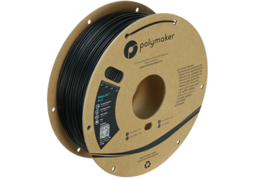  Polymaker PolyLite™ LW-PLA Zwart, 800 gram schuimend 3D filament 