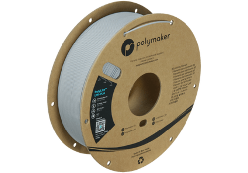  Polymaker PolyLite™ LW-PLA GREY, 800 grams foaming 3D filament 