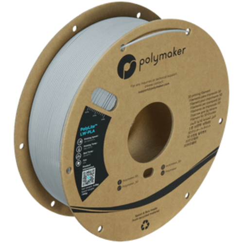  Polymaker PolyLite™ LW-PLA GREY, 800 grams foaming 3D filament 