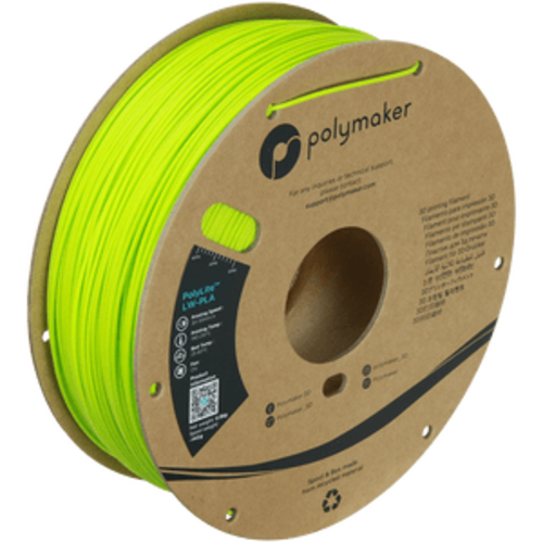  Polymaker PolyLite™ LW-PLA BRIGHT GREEN, 800 grams foaming 3D filament 