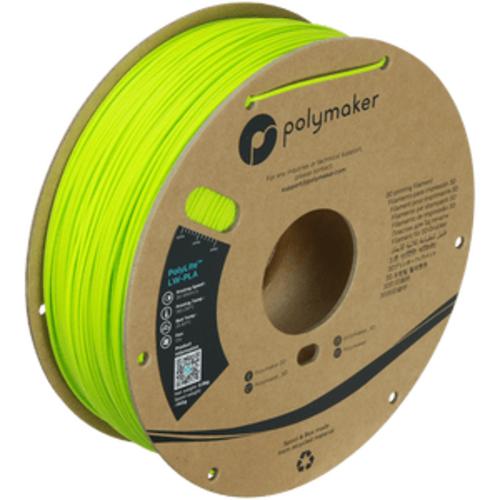  Polymaker PolyLite™ LW-PLA FEL GROEN, 800 gram schuimend 3D filament 