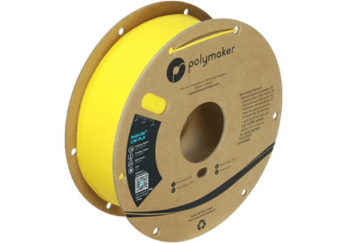  Polymaker PolyLite™ LW-PLA BRIGHT YELLOW, 800 grams foaming 3D filament 