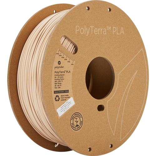  Polymaker PolyTerra™ PLA  Army Beige/Crème, 1KG 3D filament 