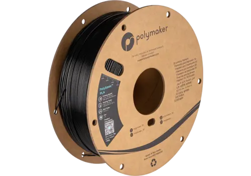  Polymaker PolySonic™ High Speed PLA zwart, 1KG 3D filament 