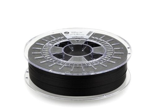  Extrudr GreenTEC Pro Carbon - 5 KG -Traffic Black RAL 9017,  3D filament 