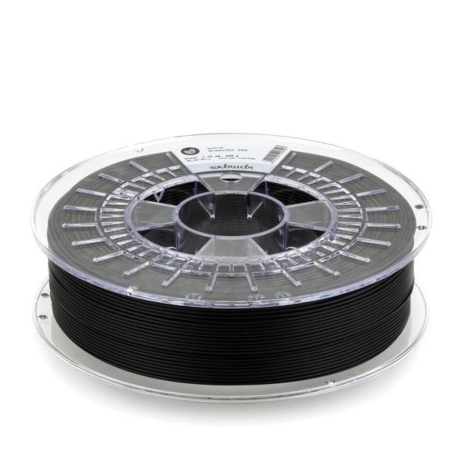 GreenTEC Pro Carbon - 5 KG - Traffic Black RAL 9017-zwart,  3D filament-1