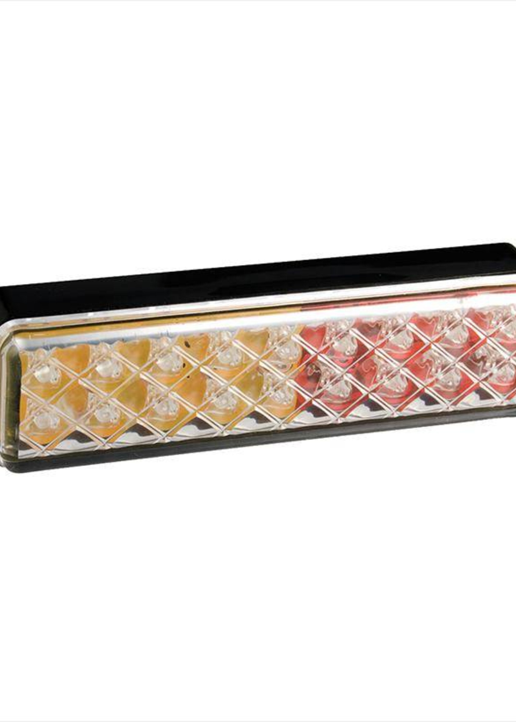 Cantonal Achterlicht LED 135x38x24 mm - 3 functies LED