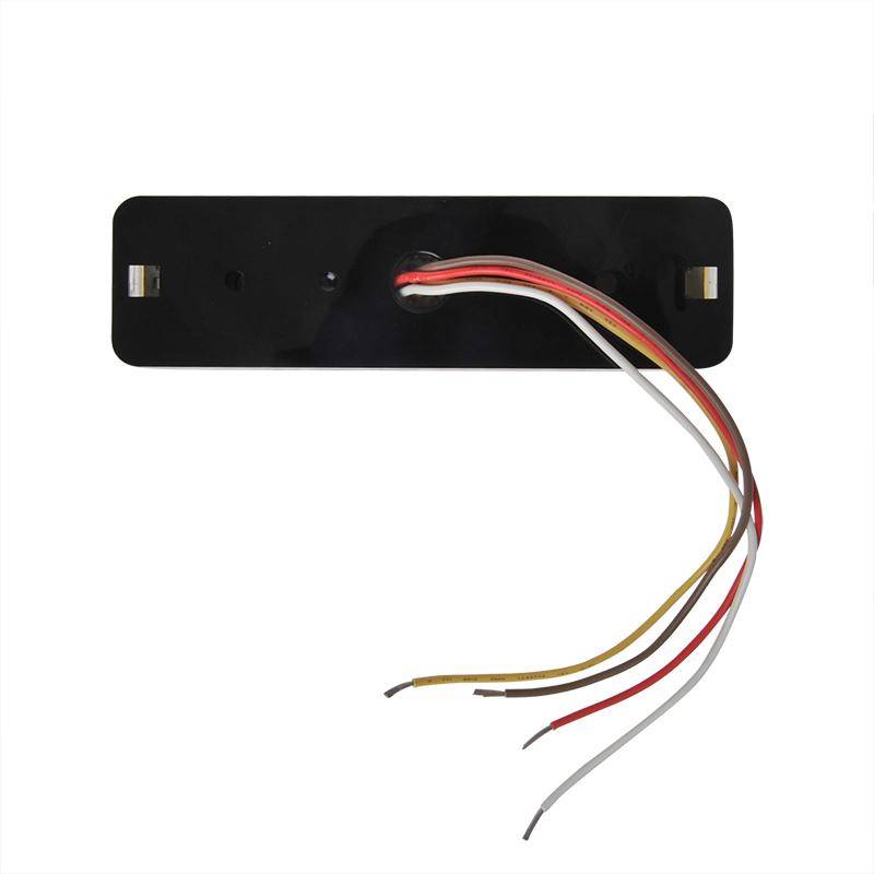 Achterlicht LED 135x38x24 mm - 3 functies LED