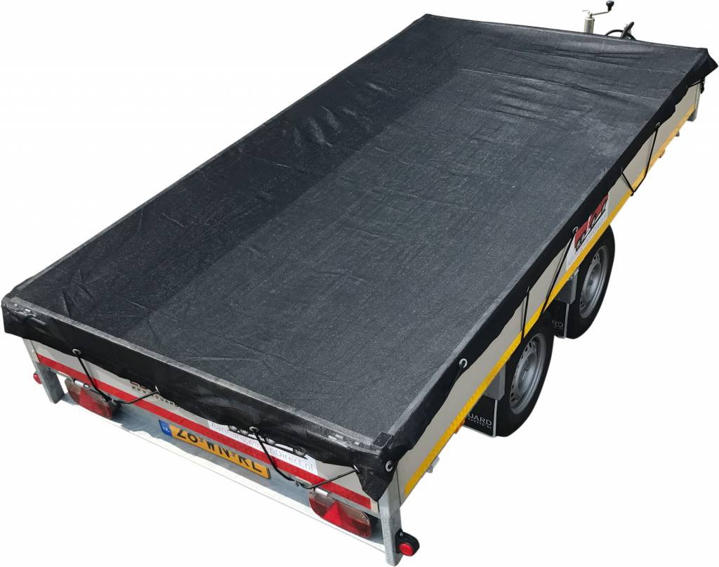 Premium gaasnet - 370x250 cm - inclusief elastiek rondom - UV bestendig - net voor aanhanger