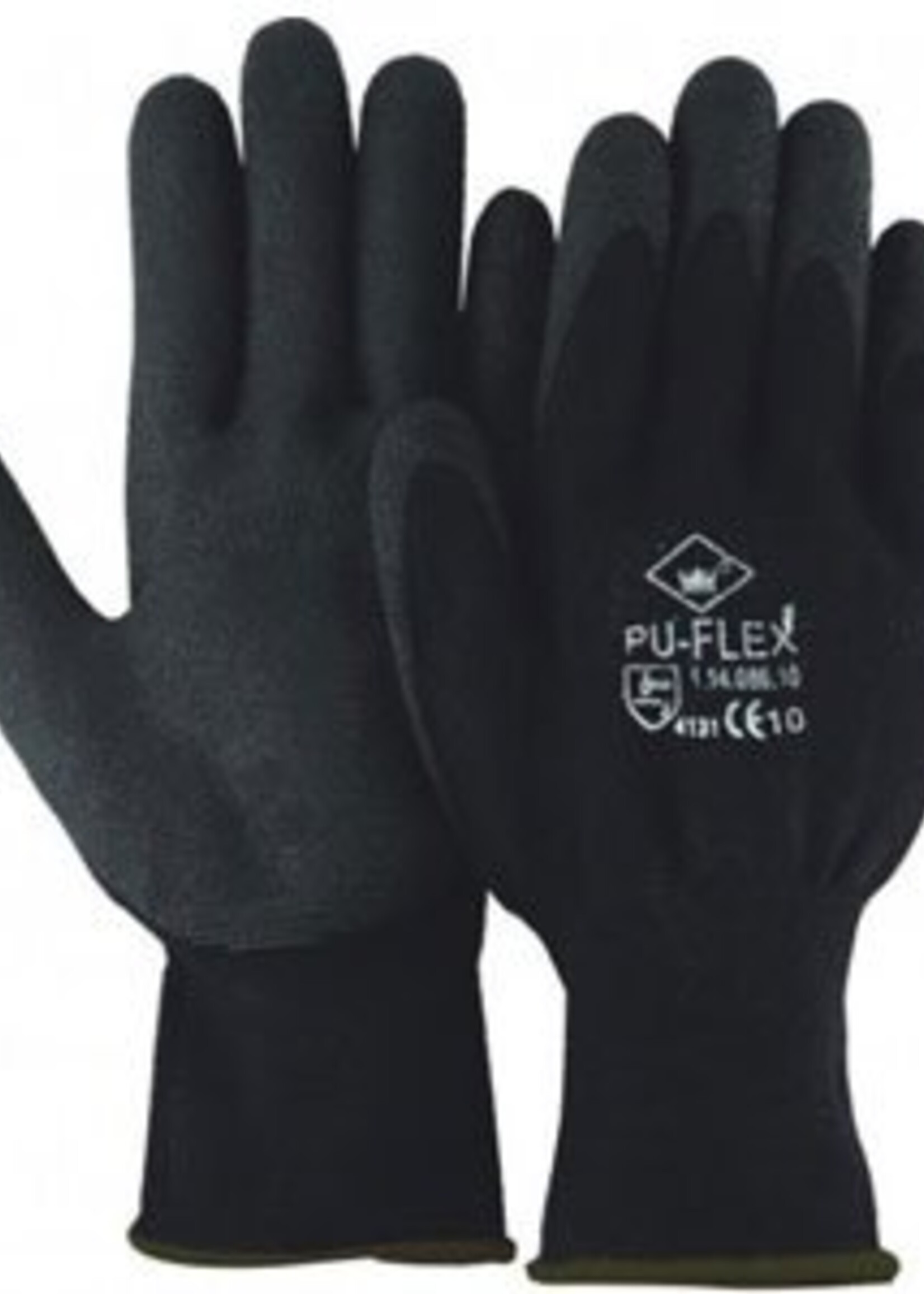Cantonal Set van 12 Griphandschoenen PU-flex met ventilerende rugzijde