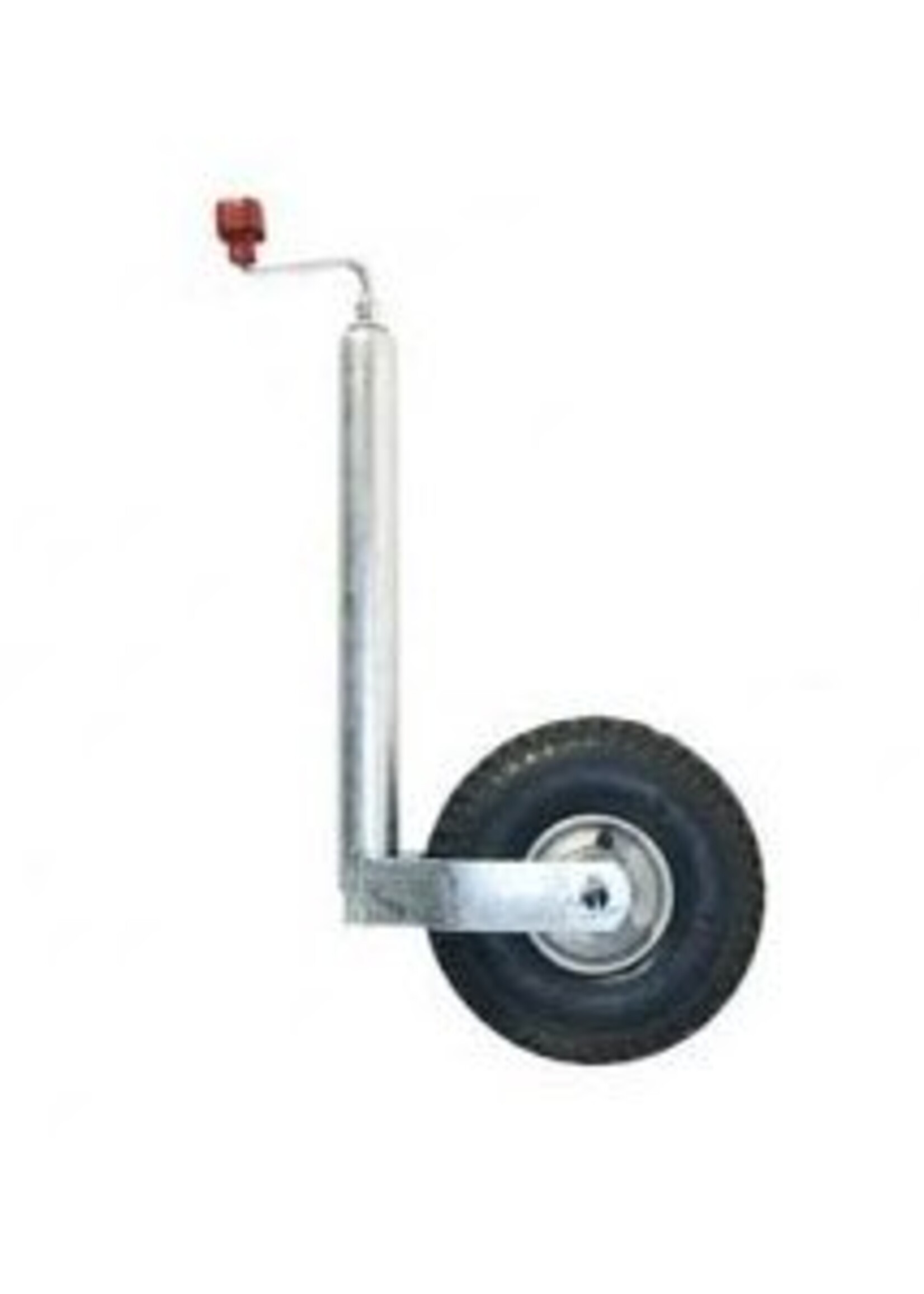 AL-KO Neuswiel Plus Alko , rond diameter 48 mm, extra lang, stalen velg met luchtband ( 260 x 85)
